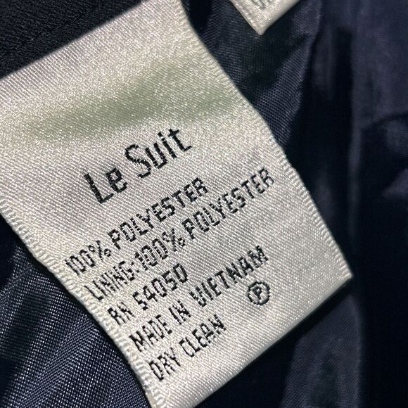 Le Suit Black Pencil Skirt Size 16 - Picture 3 of 6